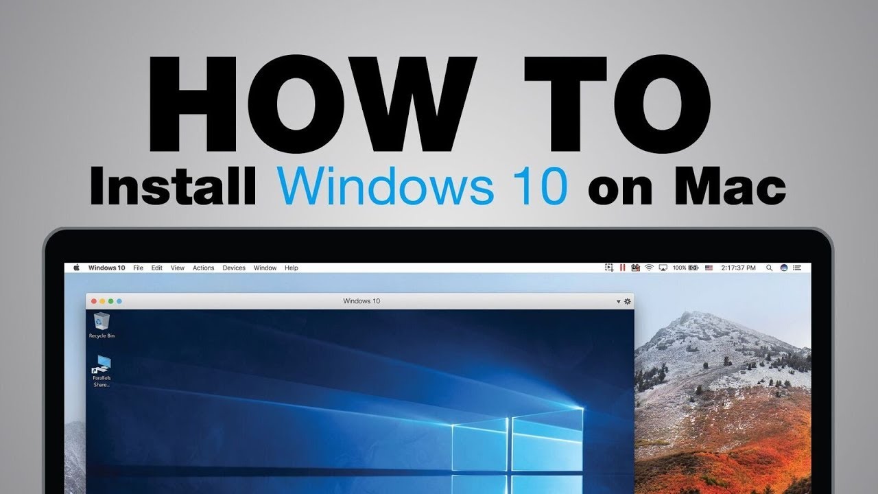 download windows interface for mac
